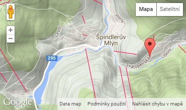 Location of Alpsky hotel in Google Maps